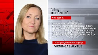 Gydytoja V. Krušnienė: medikai miesto politikoje yra reikalingi