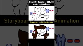 Storyboard vs Animation: Mr. Beast Cube (shot 24)