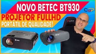 PROJETOR BETEC BT930. TRANSFORME SUAS NOITES DE CINEMA EM UM TELÃO COM ESSE MINI! Geek266