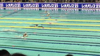 第92回日本選手権水泳競技大会 競泳競技　JAPANSWIM2016 　女子2００ｍ平泳ぎ準決勝2組