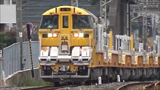 2020年6月6日　キヤE195系『ロンキヤ』LT-01編成 東大宮試運転　復路　土呂　大宮にて　JR East Neｗ rail carrierdiesel train  test run