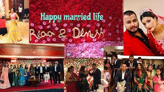 Ria Weds Dinesh || Nepali Wedding Ceromony And Party || Super Fun With Friends || Lucky Khadgi