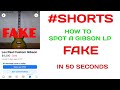 How to spot a Gibson fake #Shorts