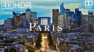 Paris, France 🇫🇷 in 4K HDR ULTRA HD 60 FPS Dolby Vision™ Drone Video