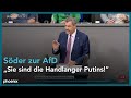 Markus Söder (CSU) zur Regierungserklärung von Olaf Scholz zur aktuellen Lage am 13.11.24