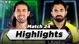 Lahore Qalandars vs Peshawar Zalmi | Full Match Highlights | Match 24 | 10 March | HBL PSL 2020|MB2