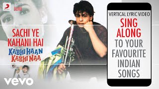 Sachi Ye Kahani Hai - Kabhi Haan Kabhi Naa|Official Bollywood Lyrics|Udit |Amit Kumar