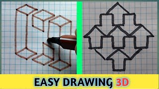 17 EASY DRAWING 3D TOP 2