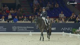 Najlepsza para konkursu Apart Dressage Tour w Poznaniu - Lena Haßmann \u0026 CHERE CELINE OLD