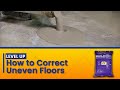 Level Up: How to Repair Uneven Concrete Floors [Using a Self-Leveling Compound]