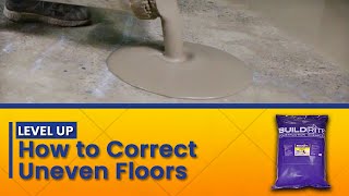 Level Up: How to Repair Uneven Concrete Floors [Using a Self-Leveling Compound]