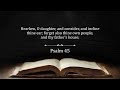 psalm chapter 45 kjv audio bible reading with words