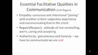 Communication Skills in the Client-Social Worker Relationship