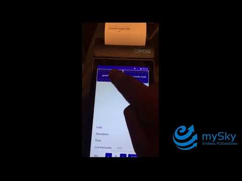 Mysky Mini Android Sales Inventory System
