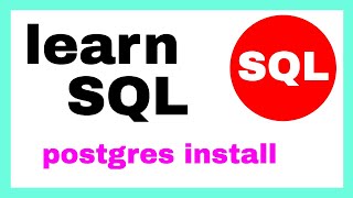 Postgres Install - Windows Issues