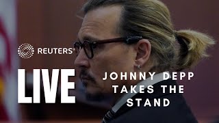 LIVE: Johnny Depp takes the stand in defamation case against Amber Heard