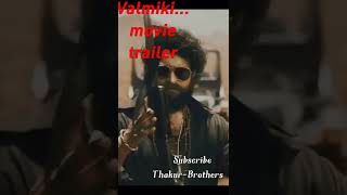 Valmiki movie Hindi labling trailer......6 March to release