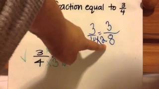 TEK 4.3 C: Finding Equivalent Fractions using Multiplication Part 2