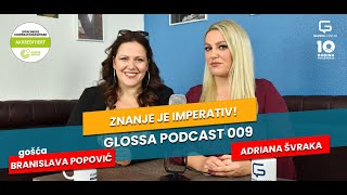 Glossa Podcast 009 - ZNANJE JE IMPERATIV! Psihologija i svijest o ličnom mentalnom zdravlju