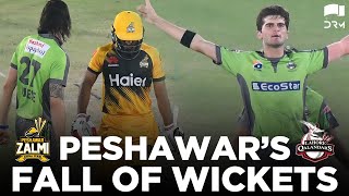 Peshawar Fall Of Wickets | Lahore Qalandars vs Peshawar Zalmi | HBL PSL 2020 | MB2E