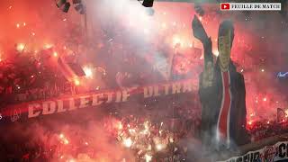 L'incroyable tifo de PSG Milan sublimé par la musique de la Champions League !
