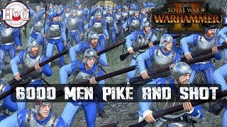 6000 MEN PIKE AND SHOT - Total War Warhammer 2 - Online Battle 358