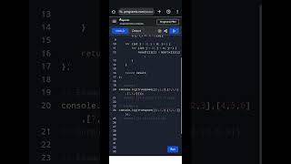 Transpose of a Matrix in JavaScript | Easy Matrix Transformation Tutorial