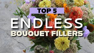 My fav bulky bouquet fillers that bloom all summer!