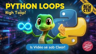 Python Loops FULL Mastery🔥 For Loop & While Loop Explained with Projects | Python Tutorial in Hindi