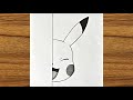 How to draw Pikachu || Beginners drawing tutorials step by step || Pencil drawing step by step