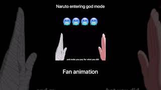 Naruto entering god mode