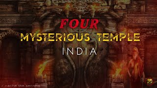 Four Mysterious Temples in India | మిమల్ని ఆశ్చర్యపరిచే  గుళ్ళు | cache the secrets|