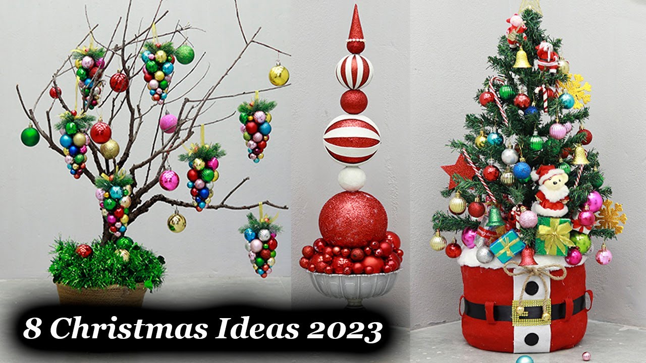 8 Diy Christmas Decoration Ideas At Home 2023-2024 | Christmas Craft ...