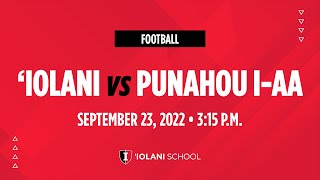 'Iolani vs. Punahou I-AA -- ILH Division I Football