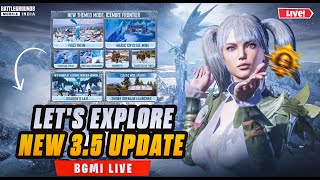 FINALLY BGMI 3.5 UPDATE IS HERE ,LET EXPLORE THEIS NEW SHIT { NAVI IS LIVE }