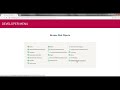 Web panel object. First steps