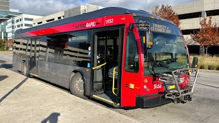 Riding Capital Metro, MetroRapid 803, The Domain to Downtown Austin