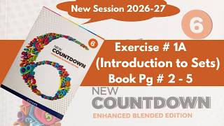 What is a Set? | Exercise 1A | Class 6 Maths | Oxford New Countdown Book 6