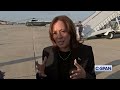 Kamala Harris talks FEMA and Hurricane Milton and DeSantis before heading to New York City 10-7-2024