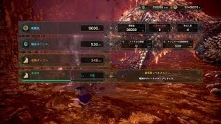 MHW 歴戦王マムタロト狂乱状態追跡レベル1大角破壊2回目