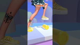 ASMR Tippy Toe 3D 💥💪  Satisfactory ASMR Sound #shorts  #asmrtippytoe #tippytoe #tippytoe3d #0469