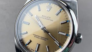 Rolex Oyster Perpetual 34 White Grape Dial 114200  Rolex Watch Review