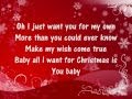 Mariah Carey - All I Want For Christmas Is You - Lyrics