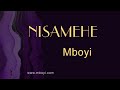 Mboyi - Nisamehe (Official Music Audio)