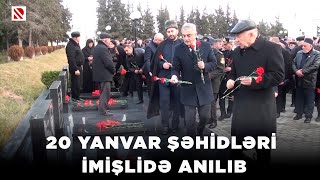 20 Yanvar şəhidləri İmişlidə anılıb