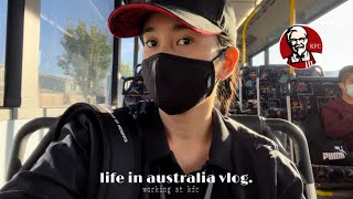 Life in Australia | Work vlog | Working in Kfc