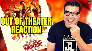 THE MINISTRY OF UNGENTLEMANLY WARFARE Out of The Theater REACTION!! | Guy Ritchie | Lionsgate