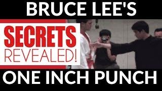 Bruce Lee's One Inch Punch Demo & Explanation - Jeet Kune Do