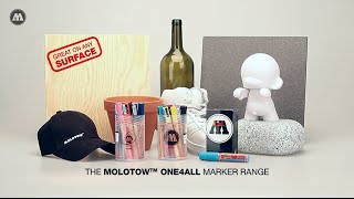 MOLOTOW ONE4ALL™ Marker Range - Great on any Surface