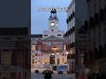 daybreak puerta del sol madrid spain travel spain madrid tourism